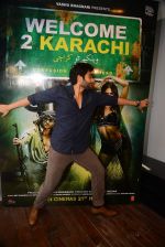 Jackky Bhagnani at Welcome to Karachi promotions in Honey Homes on 13th May 2015